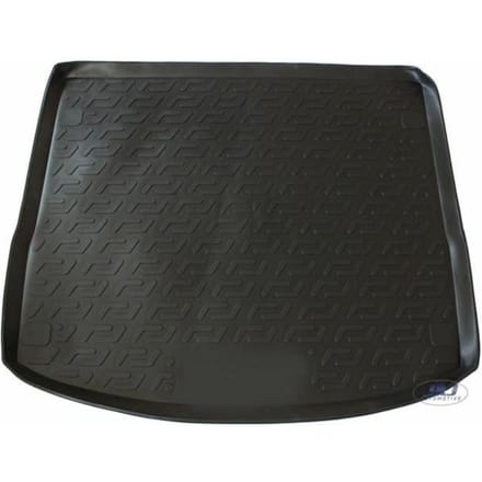 J&J AUTOMOTIVE | Tapis De Coffre Caoutchouc Premium Pour Ford Focus 3 Break 2011-2018 noir
