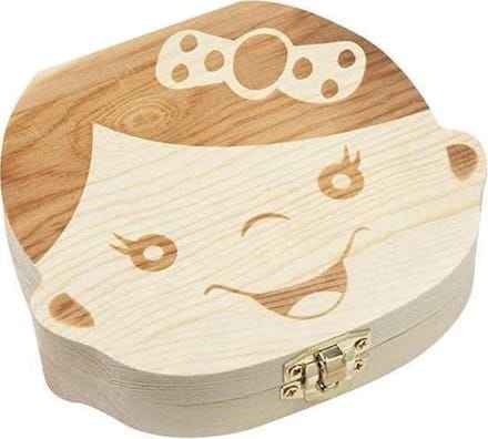 Finnacle - Tandendoos Meisje - Kraamcadeau - Melktanden - Herinneringen - Bewaren