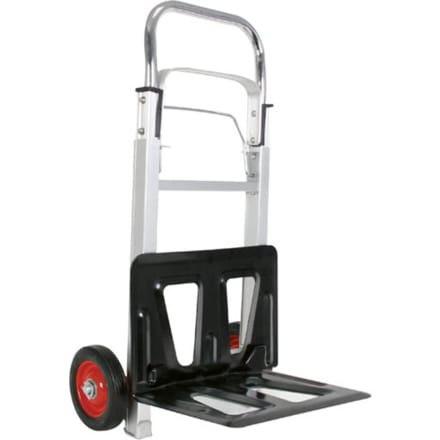 Toolland Steekwagen, opvouwbaar, metaal, zilver, laadvermogen 80 kg