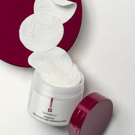 Authentique Centellian24 Madeca Mela Capture Ampoule Pad 165ml (60 tampons) - Éclaircissement de la mélanine gray