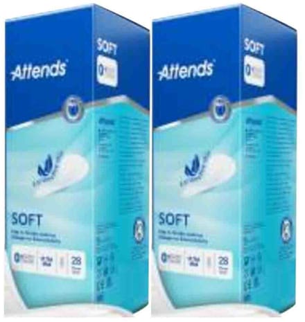Attends - Soft Ultra Mini 0 - 2 x 28 stuks - Voordeelverpakking