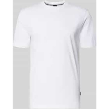 T-shirt van katoen model 'Thompson'