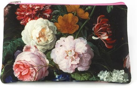 Lanzfeld De Heem - Make-up tasje - Etui - Bloemstilleven