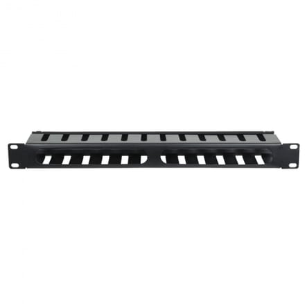 Showgear 1 HE Cable management with hood 19" - 12 locks