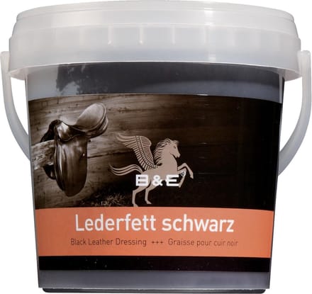 B & E Ledervet 250 Ml Zwart