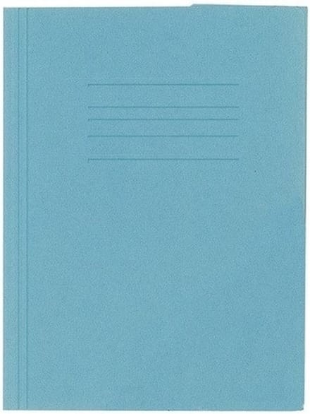 5 x stuks Kangaro dossiermap 24 x 35 cm blauw