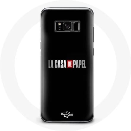 Hoesje voor Samsung Galaxy S8 La casa de papel-logo