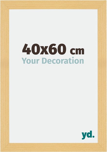 Your Decoration - Fotolijst 40x60 cm - MDF - Beuken Decor - Mura