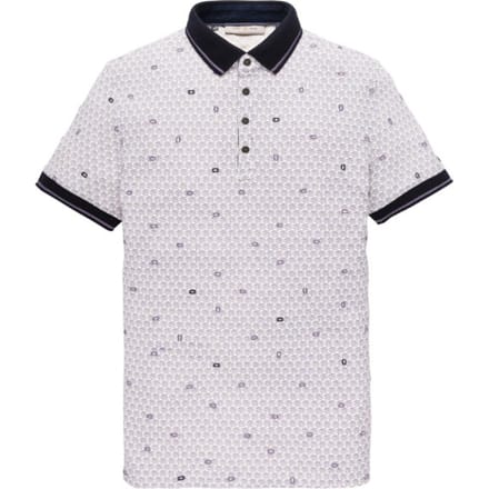 Presly & Sun Heren - Polo - Wit - M - Boy