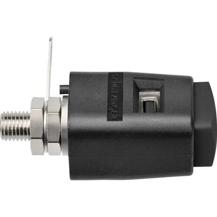 Schützinger SDK 504 / SW Sneldrukklem Zwart 16 A 1 stuk(s) Piece