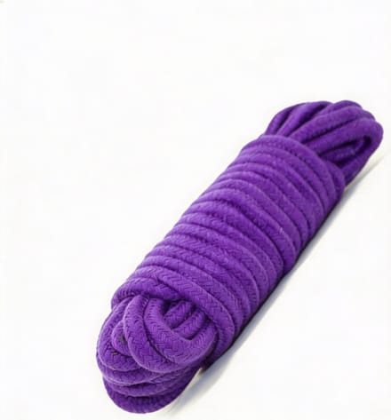 Zacht En Fijn Bondage Touw - BDSM - Rope - Paars - 2 Meter - Stevig