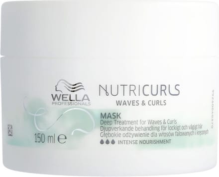 Wella Professionals Nutricurls Masker - Deep Treatment - Krullend & Golvend Haar - 150 ml