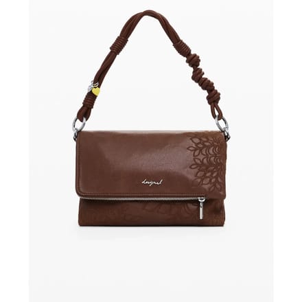Desigual handtas schoudertas Sierra Murano Camel bruine