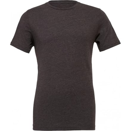 Bella+Canvas Unisex Heather CVC Short Sleeve Tee CV3001CVC - Dark Grey Heather - L