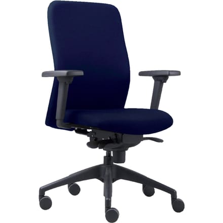 Bureaustoel Euroseats Vigo 002 blauw