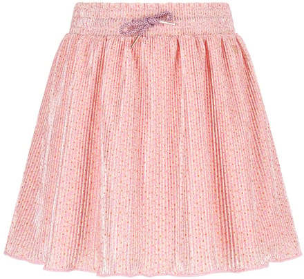 NONO - Nele AOP Plissee Skirt - Vintage Pink - Maat 110