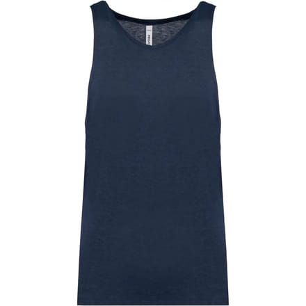 Triblend herentanktop sportshirt 'Proact' Navy Heather - M