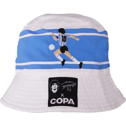 COPA - Maradona Argentina Embroidery Bucket Hat - Heren - One size