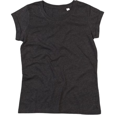 Vrouwen T-shirt met omgeslagen mouwen Mantis