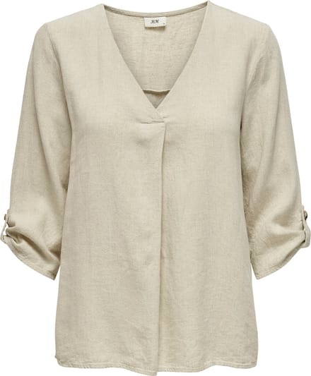 JDY Say Linnen V-Neck Top Dames - Maat M