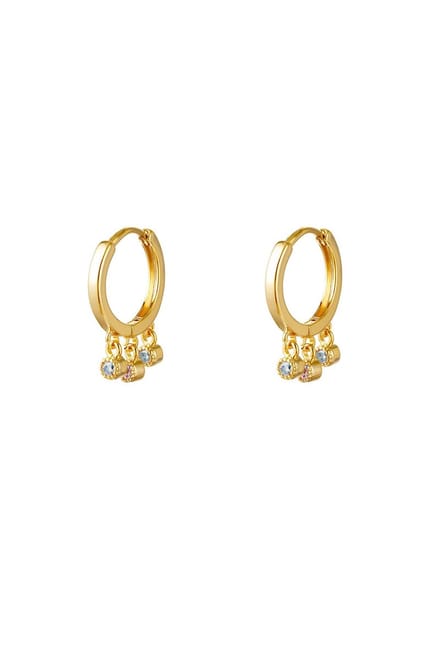 Oorbellen Radiant Goud Koper