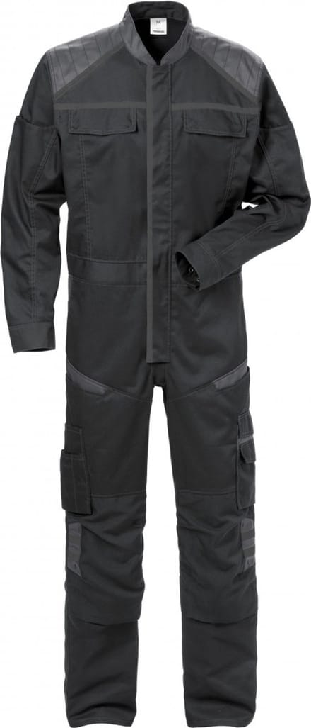 Fristads Overall 8555 Stfp - Zwart/Grijs - XL