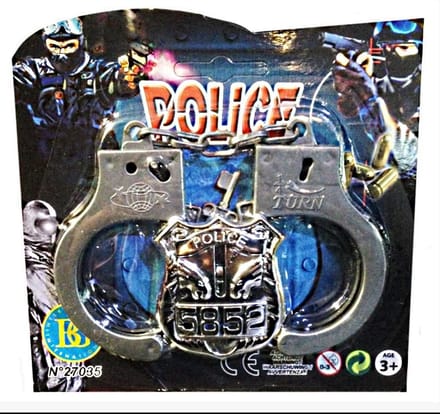 Handboeien met badge