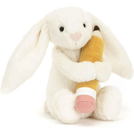 Jellycat knuffel Bashful Bunny with Pencil