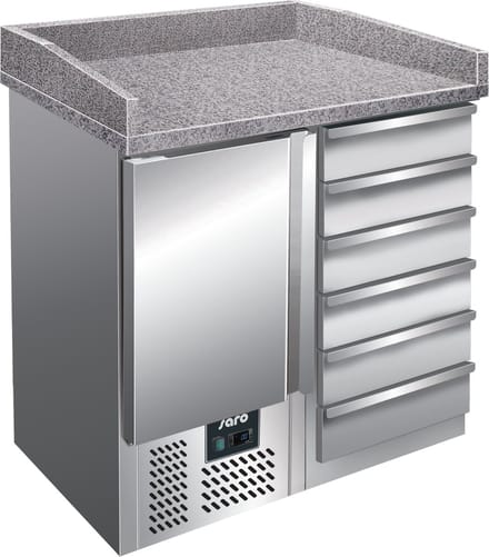 Pizzawerkbank | RVS| 109 liter | Saro | PZ4001 | 323-1510
