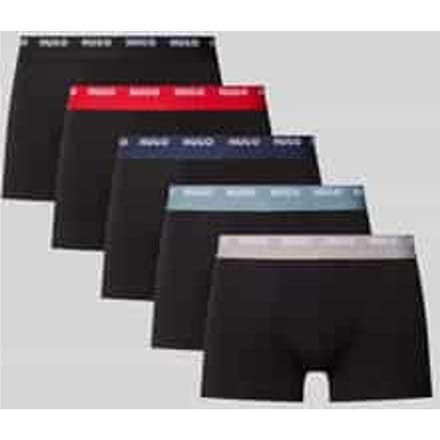 Men's Hugo Trnk Five Pack in Black