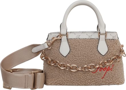 JOOP! Handtas Schoudertas Cortina Peluche Romea Handbag Cream White Crème