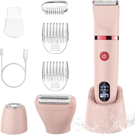 CLVP® Bikinitrimmer - Ladyshave - Epileer Apparaat Dames - Roze