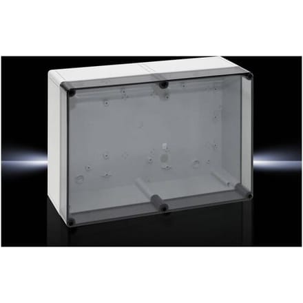 Rittal PK 9523.100 Installatiebehuizing 360 x 254 x 111 Polycarbonaat Grijs-wit (RAL 7035) 1 stuk(s) Piece