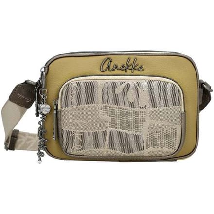 Anekke schoudertas Muse Branch Crossbody Bag Multicolor Lichtbruin