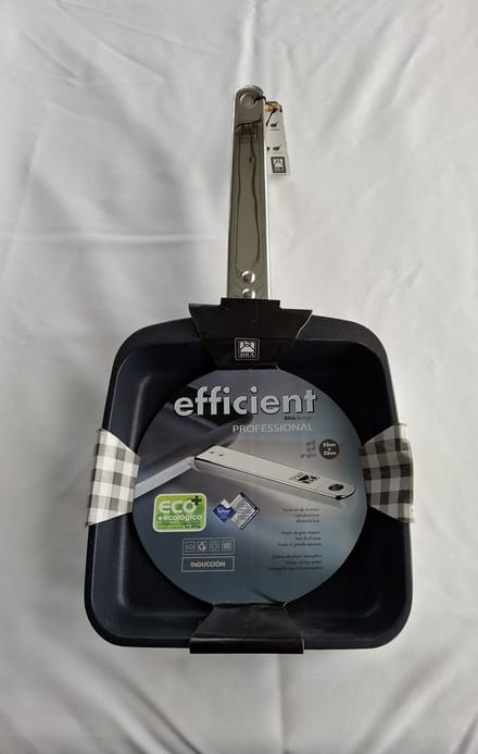 Pintinox efficient steakpan vierkant 22 cm