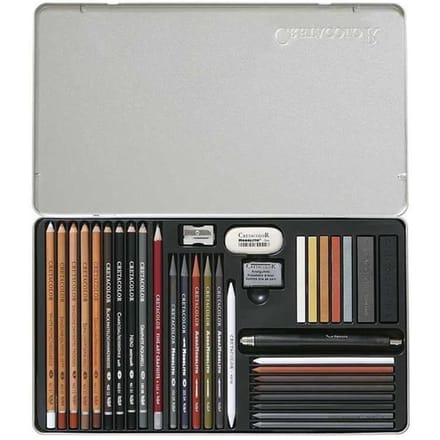 Boite métal dessin Ultimo esquisse - 35 pièces
