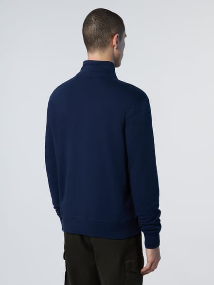 North Sails Sweatshirt Volledige ritssluiting met logopatch
