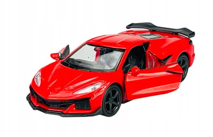 Welly Chevrolet Corvette Z06 Rood 1:34 Metaalmodel Auto