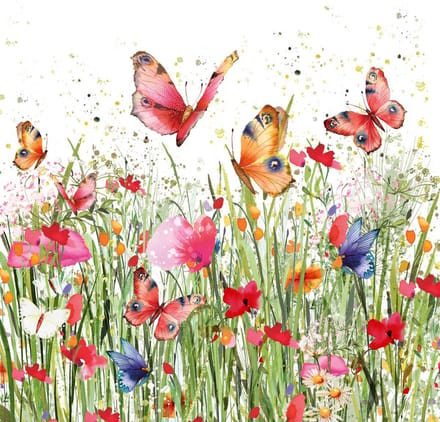 PPD - Flowerfield - Papieren lunch servetten - Bloemen