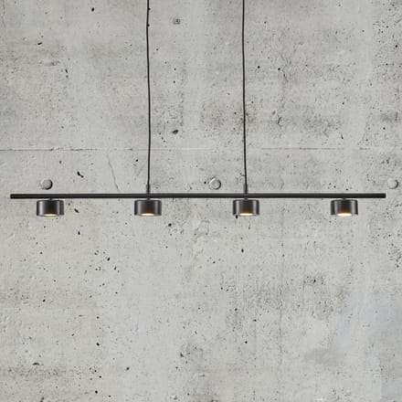 Nordlux LED hanglamp Clyde, 4-lamps, recht