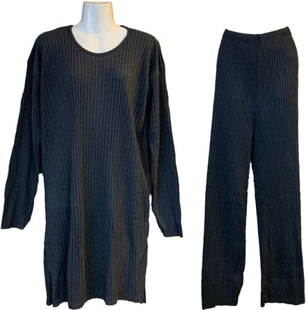Dames Pyjamaset Zwart - M