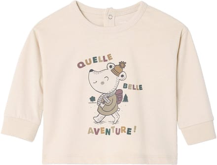 Vertbaudet T-shirt baby met lange mouwen en muizenprint