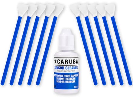 Caruba APS-C Cleaning Swab Kit (10 swabs 16mm + cleaning fluid 30ml)
