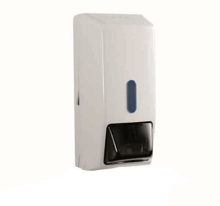ABENA Zeepdispenser Wit – 700 ml – Met Slot & Kijkvenster