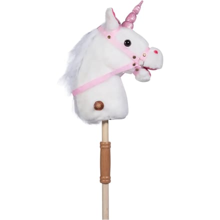 HKM - Stokpaardje - Met Geluid - Bella - Wit - Unicorn