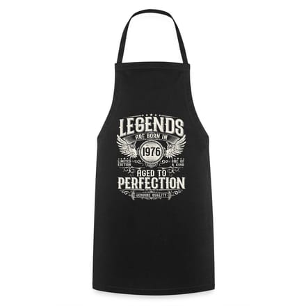 Legends Are Born In 1976 | Verjaardag Cadeau 50 Jaar Keukenschort