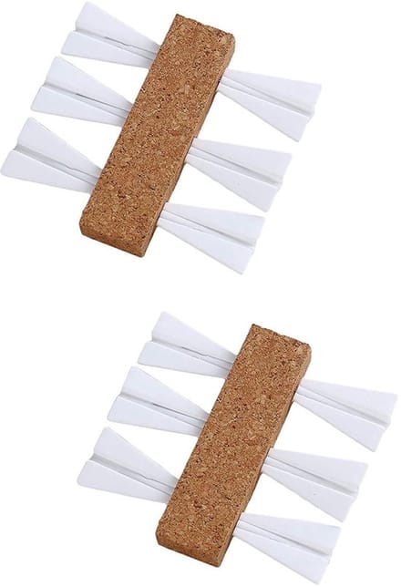 Allecto - Papier Vliegtuig Ontwerp - Creatieve Punaises - Wit