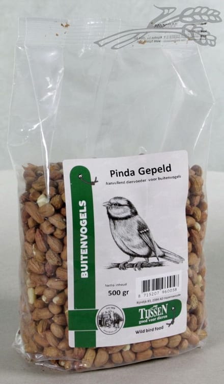Tijssen  Pinda's Gepeld - 500 gr