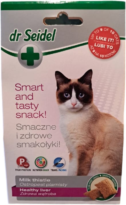 Dr Seidel snacks voor katten - gezonde lever