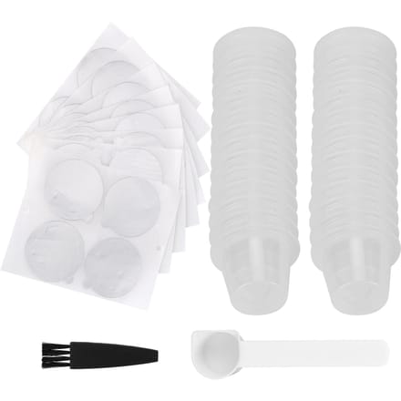Geschikt voor Nespresso Wegwerp Koffiecapsule Shell Koffiepoeder Filter Cup Kit Keuken transparant